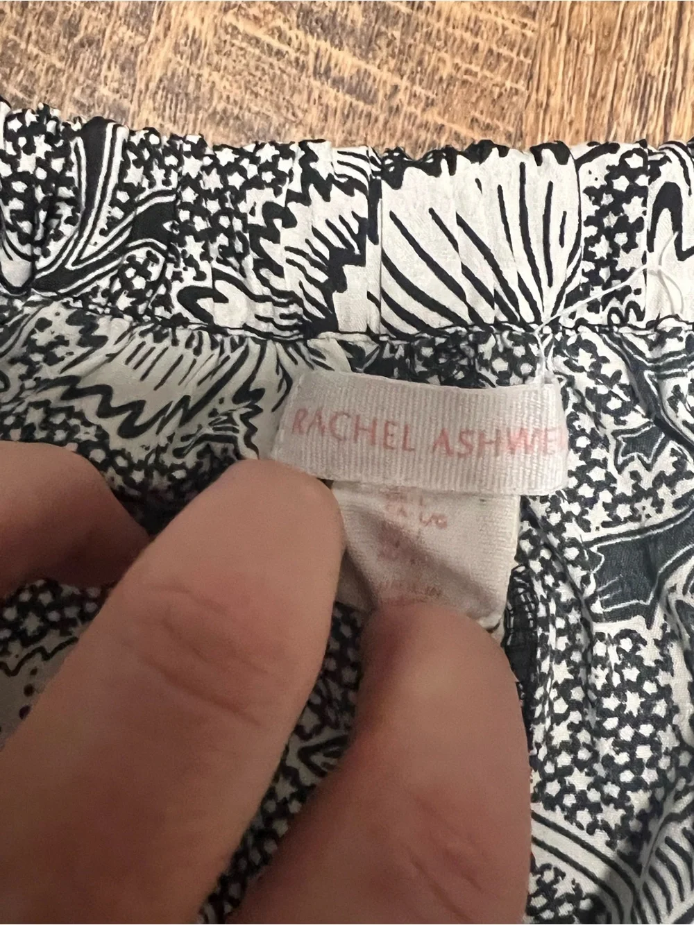 Rachel Ashwell PJ Lounging Set Black Floral